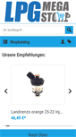 Mobile Screenshot of lpg-megastore.com